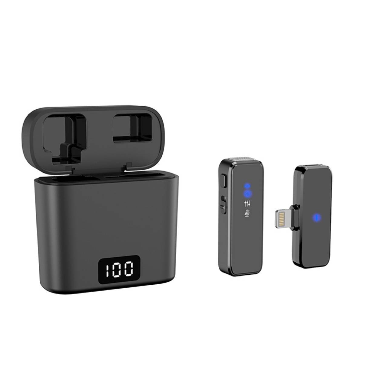 New N3 Live Microphone Lover Microphone Wireless Microphone Noise Reduction Microphone Charging Bin Power Display