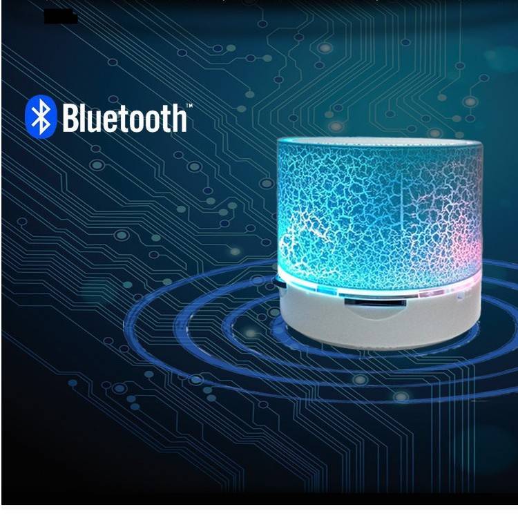 A9 Crack Bluetooth Speaker Colorful Wireless Mini New Subwoofer Card Portable Small Audio Outdoor Gift