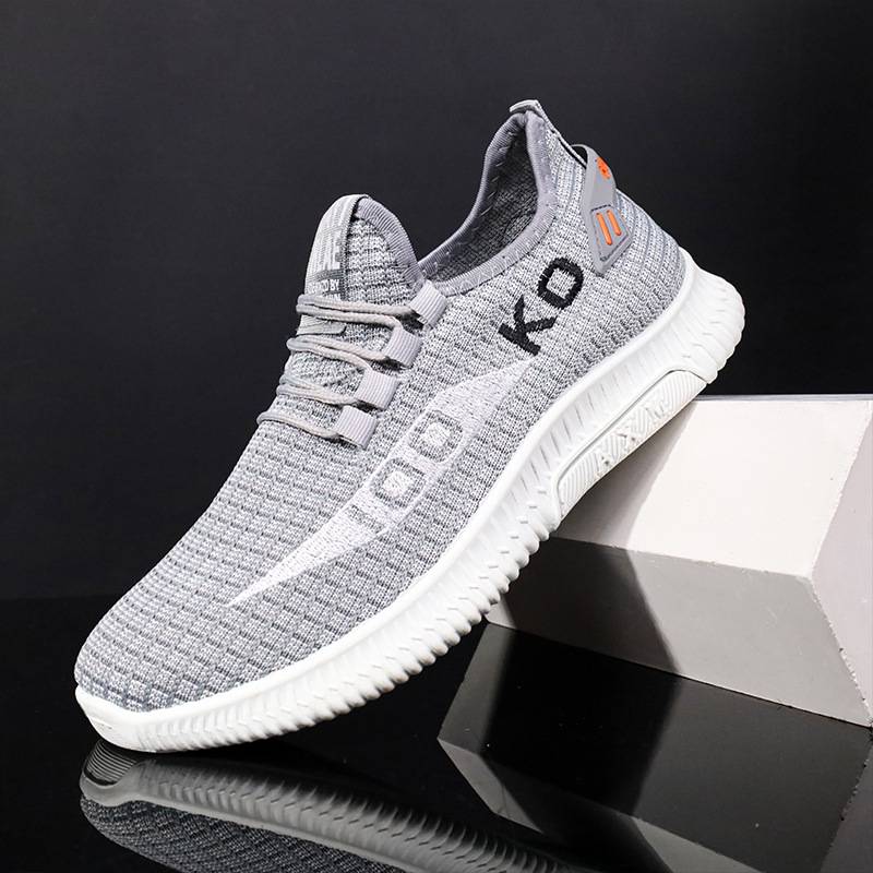 Men's Shoes Summer Men's Shoes Sports New Men's Running Breathable Non-slip Casual Running Trendy Student Shoes for Men