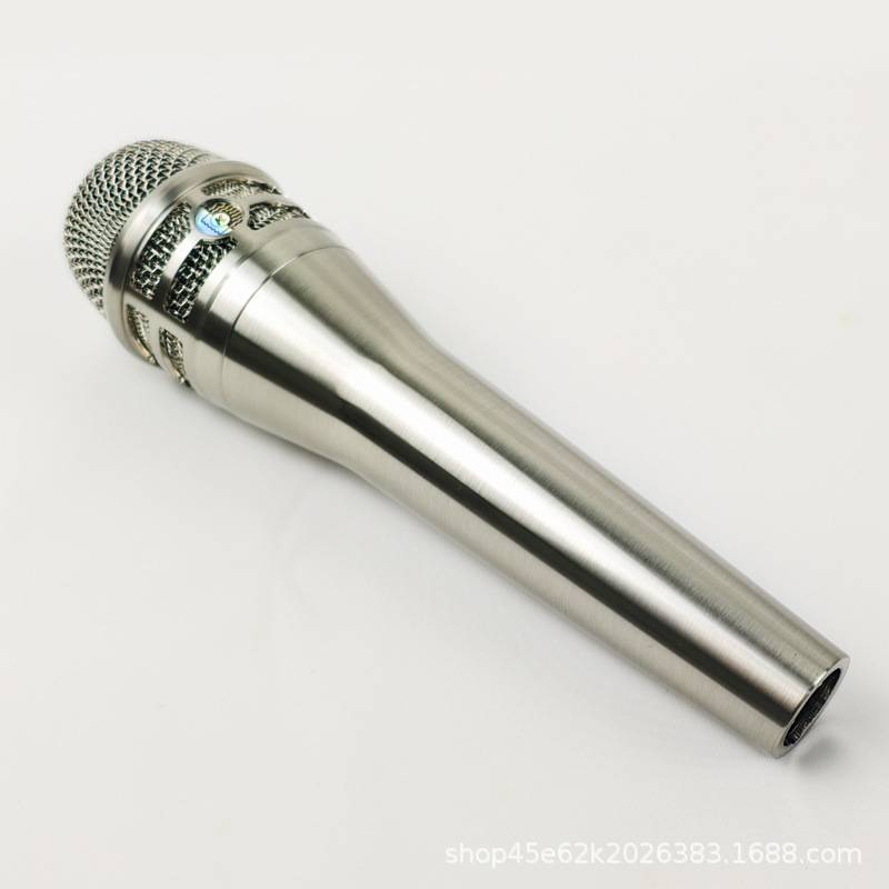 Ksm8 Same Style All-Metal Dynamic Wired Microphone Ktv Microphone Outdoor Singing Home Karaoke Wired Microphone