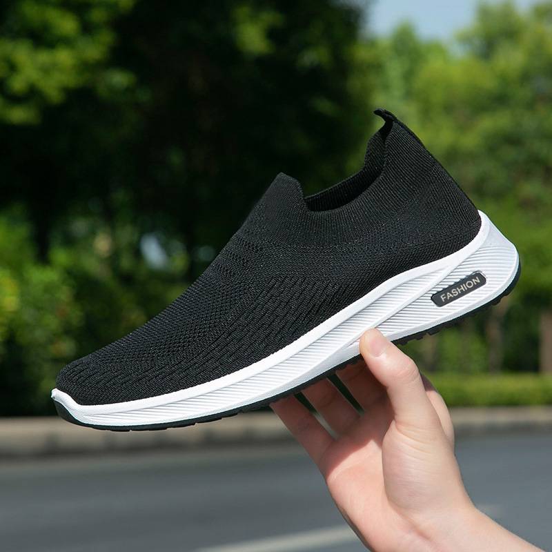 Foreign Trade Socks and Shoes Men's 2025 Spring New Slip-On Men's Sports Shoes Soft Sole Breathable Casual Shoes Dropshipping
