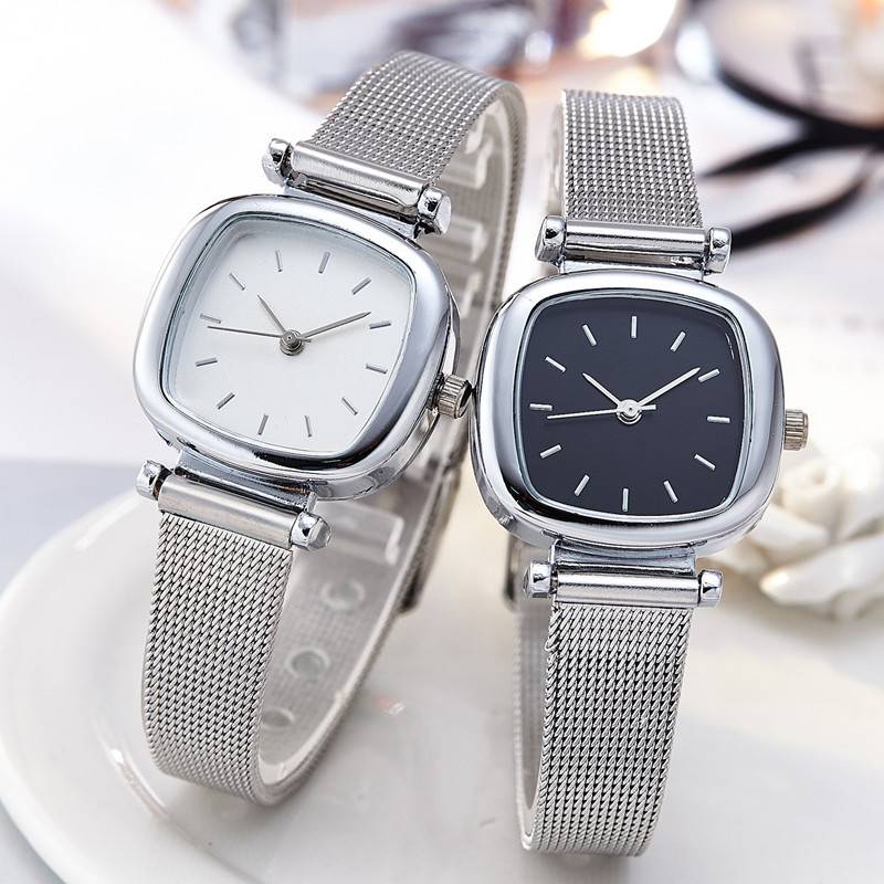 New brand Korean fashion ladies watch women's small square electronic quartz niche students Foreign trade Wholesale