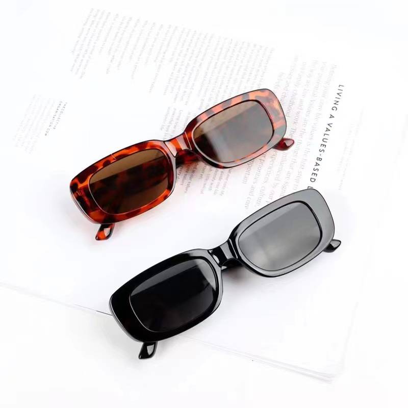 New European and American Fashion Sunglasses for Outdoor Driving, Men's and Women's Sun Protection, High-End Square Frame Sunglasses, Wholesale in Stock
