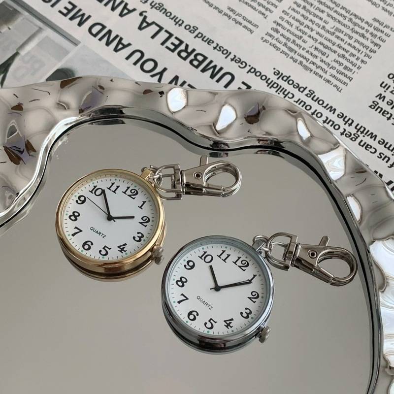 Pocket Watch with Large Dial, Digital Watch for the Elderly, Student Exam-Specific Watch, Simple Universal Model, Keychain Watch, Factory Wholesale