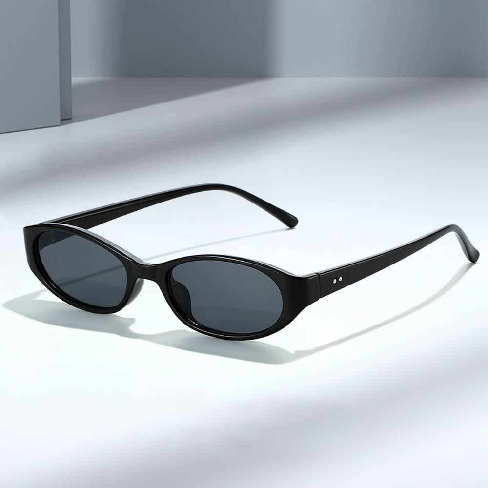Cross-Border New Style Sunglasses, Cat-Eye Sunglasses, the Same Style as Internet Celebrities, Retro Concave Shape Women's Sunglasses, Anti-Uv