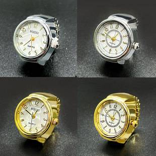 New Foreign Trade Recommendation Hot Selling Gold Digital Ring Watch Student Watch Jewelry Creative Finger Watch Wholesale
