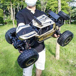 1:8 Extra Large Half Meter Body Alloy Climbing Remote Control Car Four-Wheel Drive Mountain Bigfoot Off-Road Vehicle Toy Model