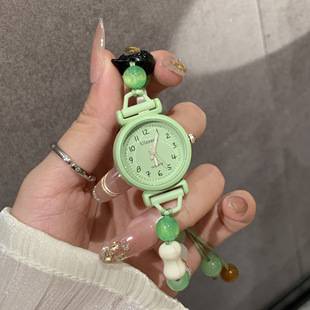 Factory Direct Sale Watches for Female Middle and High School Students, Trendy and Stylish, Niche Mori-Style Retro Simple Bracelet Watch