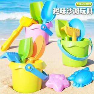Children's Beach Shovel Sand Digging Popular Tool Set Baby Beach Toys Water Play Soft Glue Home Outdoor