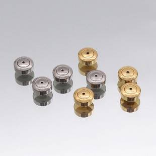 High-End Earrings with Built-In Silicone Round Ear Plugs, Stainless Steel Ear Clasps, DIY Accessories, and Ear Pin Backs