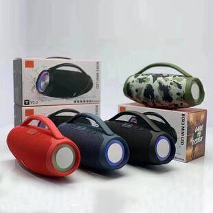 Cross-border best-selling Music War God 3rd Generation Bluetooth Speaker Wireless Outdoor Portable LED Speaker Boombox3 Gift