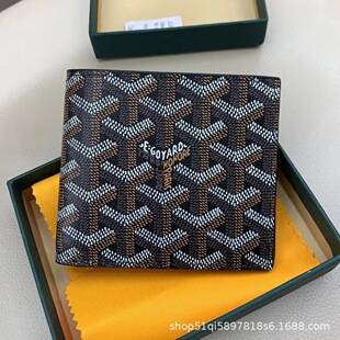 Goyard Wallet Printed Card Holder Card Clip Business Card Holder Coin Purse Unisex Bag Autumn New Model
