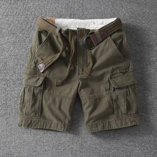 Wholesale camouflage work shorts men's summer new explosions handsome pants straight men's casual pants