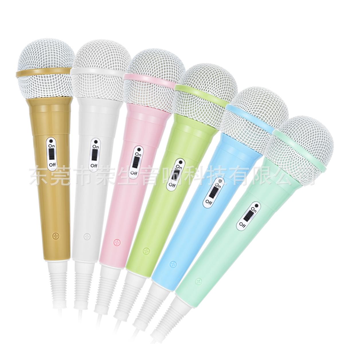 Intelligent Robot Wired Microphone Video Machine Early Education Machine Story Machine Doll Machine Karaoke Universal Microphone
