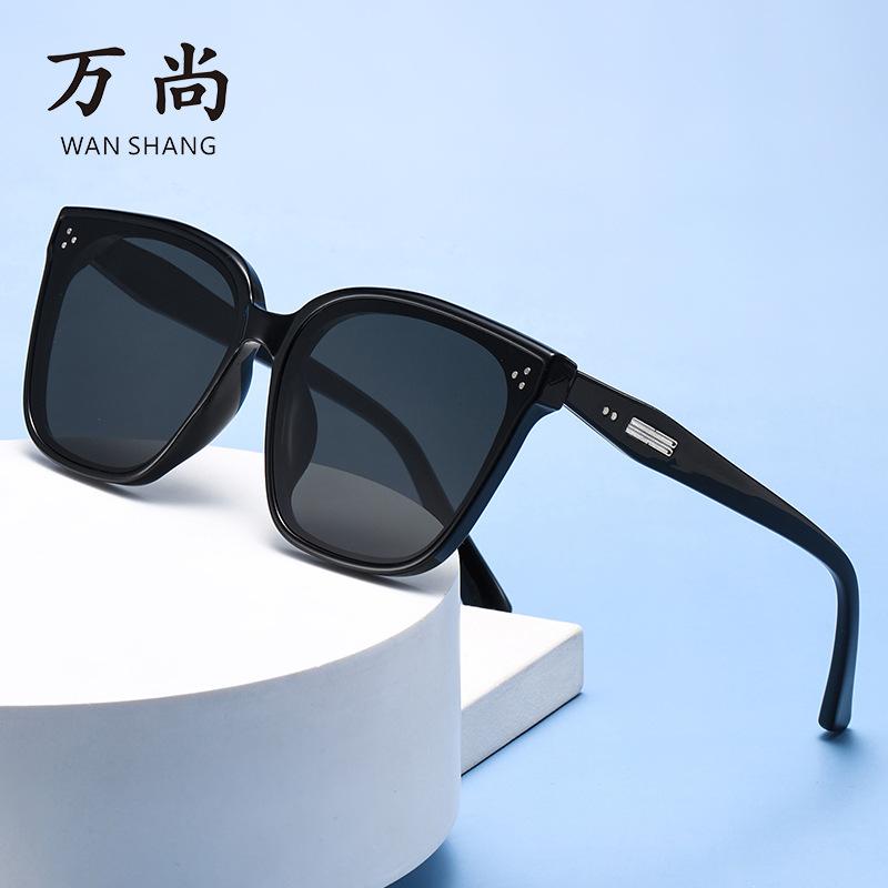 New Gm Sunglasses Women's Korean Style Men's and Women's UV-resistant Driving Sunglasses Fashion Ins Polarized Sunglasses