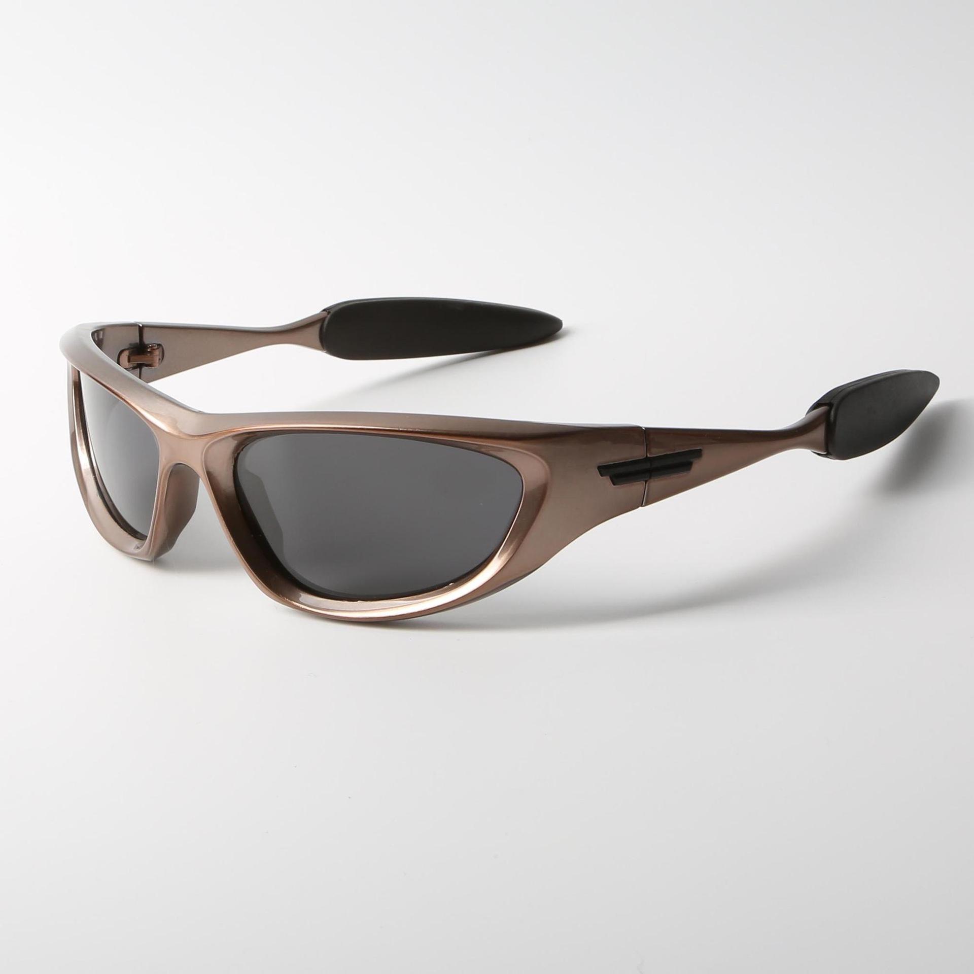 New Y2 Colorful European and American Retro Sports Sunglasses for Men, Trendy High-End Sunglasses for Women, Driving Sunglasses