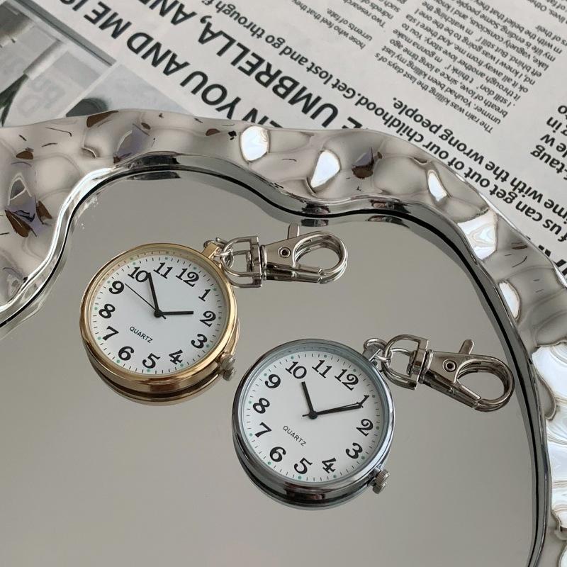 Pocket Watch with Large Dial, Digital Watch for the Elderly, Student Exam-Specific Watch, Simple Universal Model, Keychain Watch, Factory Wholesale