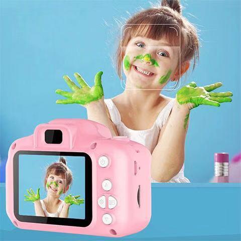 x2 HD Children's Digital Camera Cartoon Camera Cross-Border Portable SLR Camera Toy Kids Birthday Gift