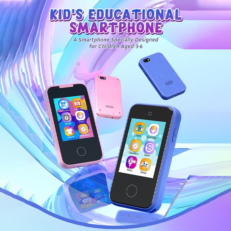 Cross-border new children's mobile phone touch screen camera HD camera video game portable handheld smart toy