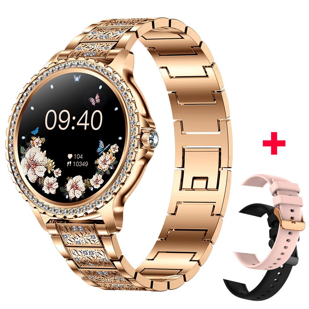 [Cross-border Exclusive] i58 Fashion Women Smart Watch Bluetooth Call AI Voice Assistant Sports Meter