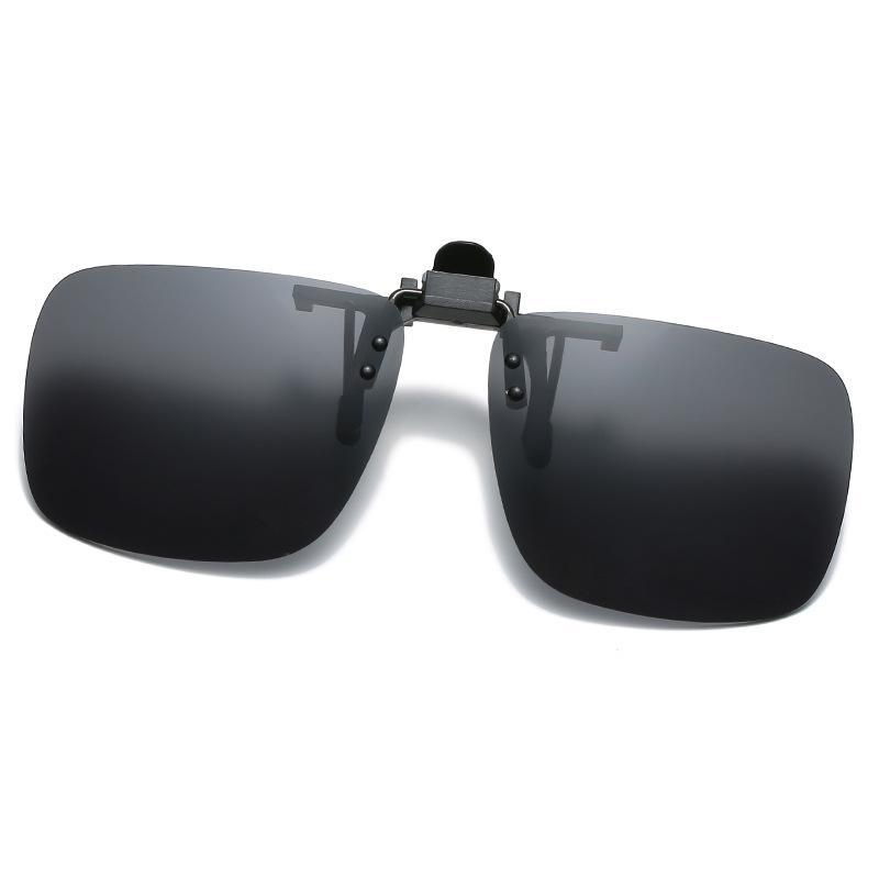 Explosion-proof toad sunglasses clip driver sunglasses night vision goggles can turn up myopia glasses clip