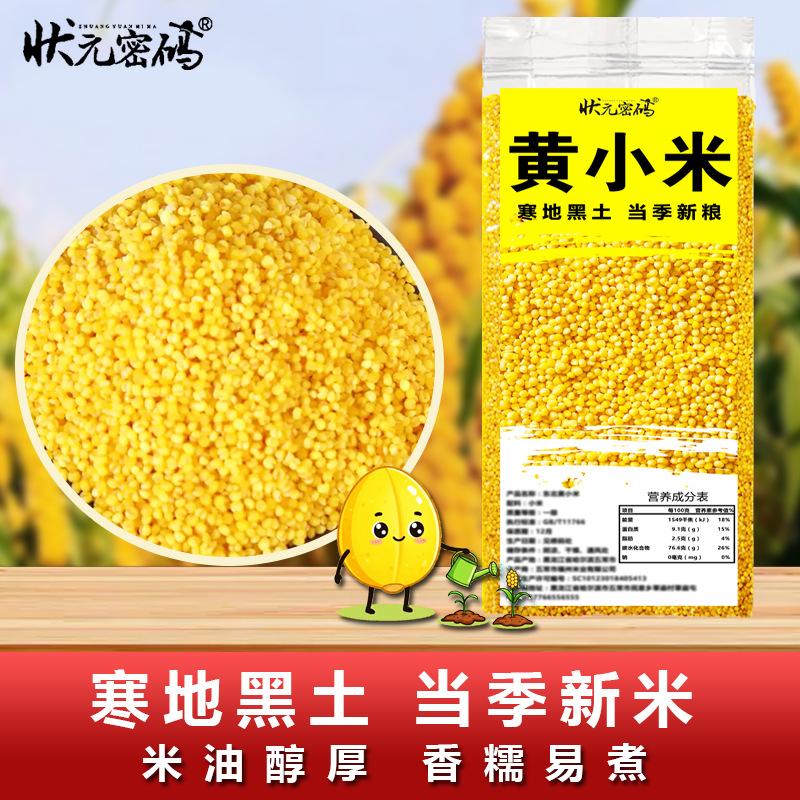 2026 New Yellow Millet from Northeast Black Soil Farms, Whole Grains, Millet Porridge, Coarse Grain Breakfast, Millet Wholesale from Manufacturer