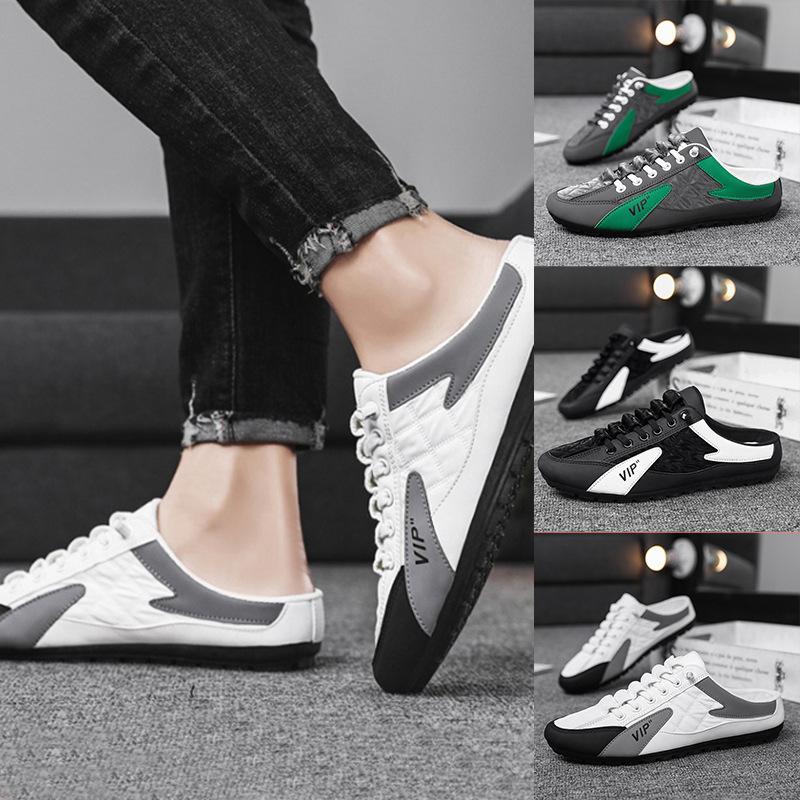 Men's Breathable Slip-On Casual Shoes Korean Style Versatile Loafers Comfortable Versatile Men's Shoes Wholesale