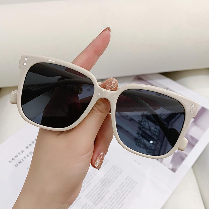 2026 New Gm Sunglasses for Women, Korean Style Trendy Fashion Sunglasses for Men, Large Frame Anti-Uv Sunglasses