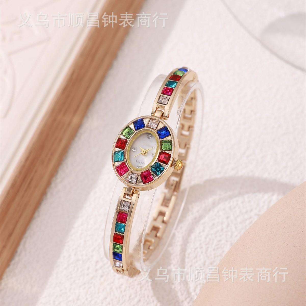 Middle Ancient Watch Women's Niche High-end Sense Fashion Ins Light Luxury TikTok Explosive High-end Watch Women's Cross-border