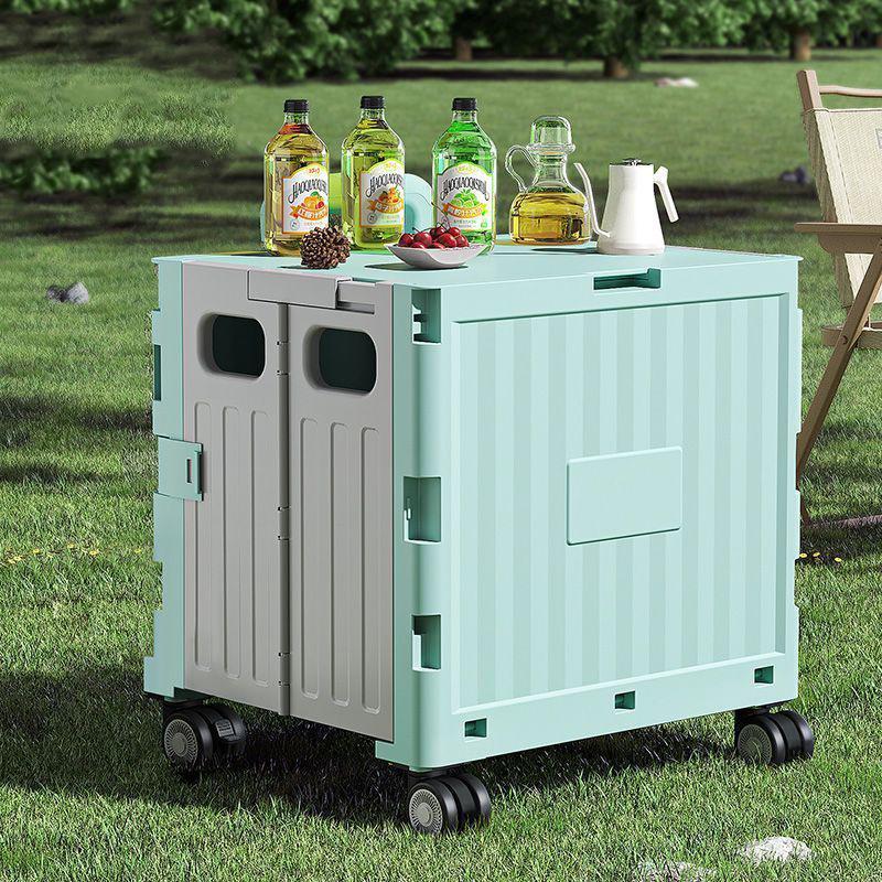 Mini Portable Shopping Cart for Groceries, Household Use, Camping, and Outdoor Activities, Foldable Cart