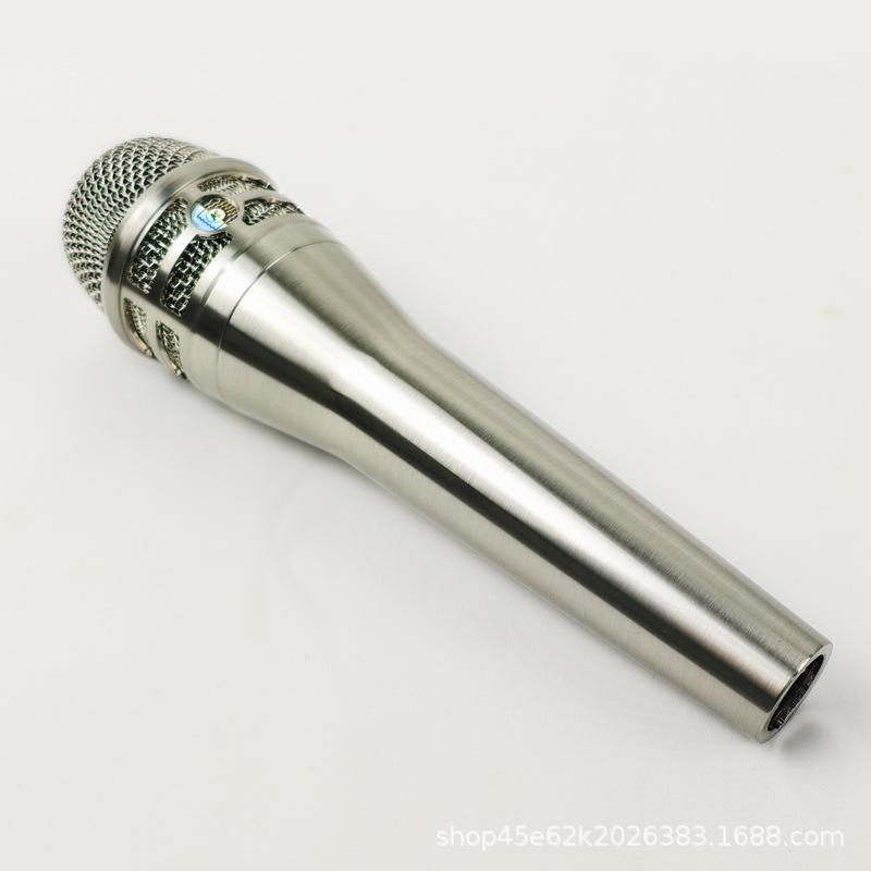 Ksm8 Same Style All-Metal Dynamic Wired Microphone Ktv Microphone Outdoor Singing Home Karaoke Wired Microphone