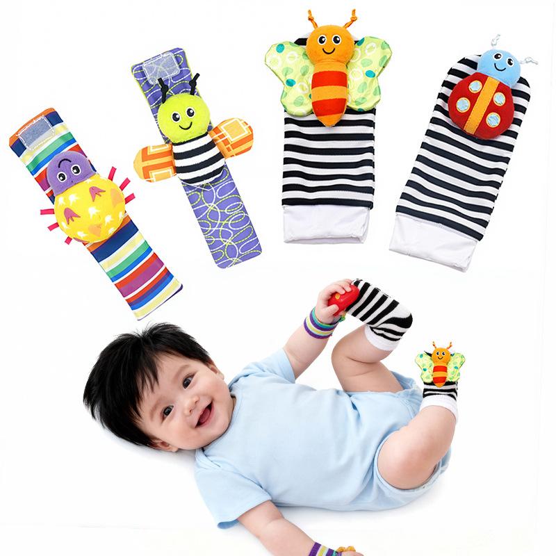 Lamaze Baby Watch Strap Wristband Socks Sock Cover Baby Hand Strap Rattle Single Price