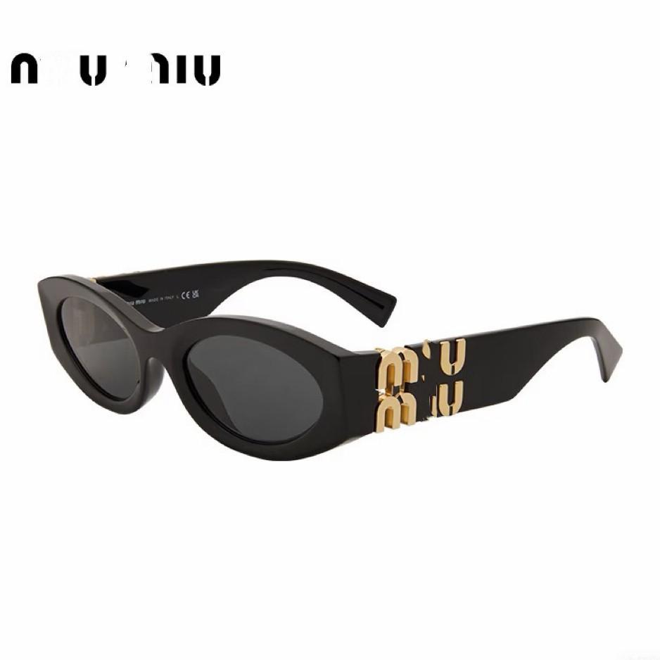Top Version Miu Miu Cat-Eye Sunglasses Smu11W Women's Retro Acetate Uv400 Protection Sunglasses