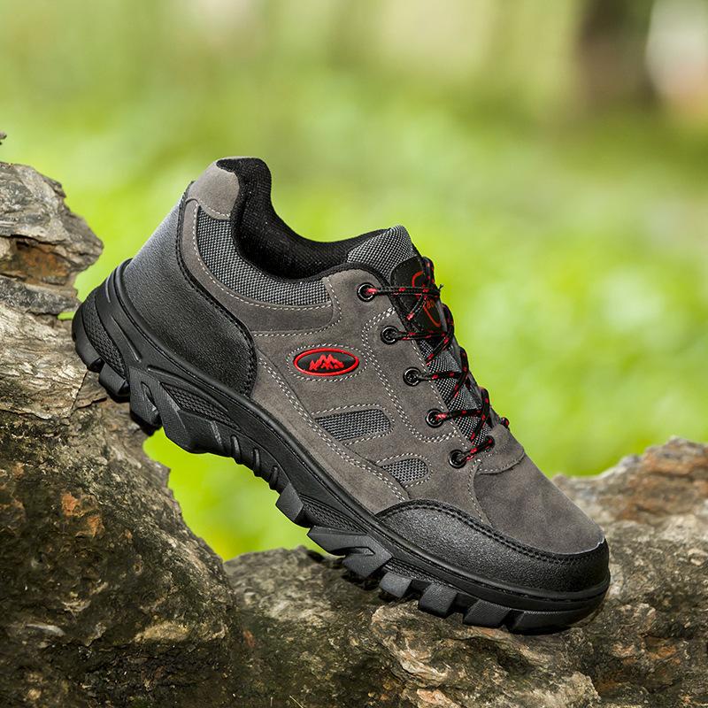 Men's Mountaineering Shoes Workwear Labor Insurance Shoes Outdoor sneaker Autumn and Winter Warm Casual Comfortable Travel Shoes Cross-border Men's Shoes