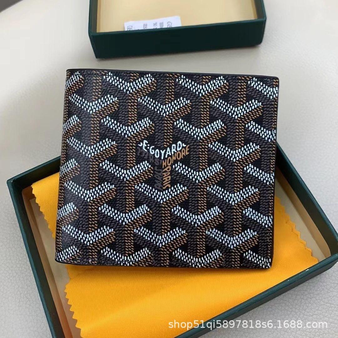 Goyard Wallet Printed Card Holder Card Clip Business Card Holder Coin Purse Unisex Bag Autumn New Model