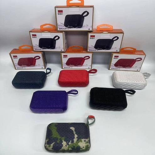 Cross-Border New Model Go4 Outdoor Portable Wireless Bluetooth Speaker with Subwoofer, High-Quality Sound, Card Slot, Convenient for Outdoor Use