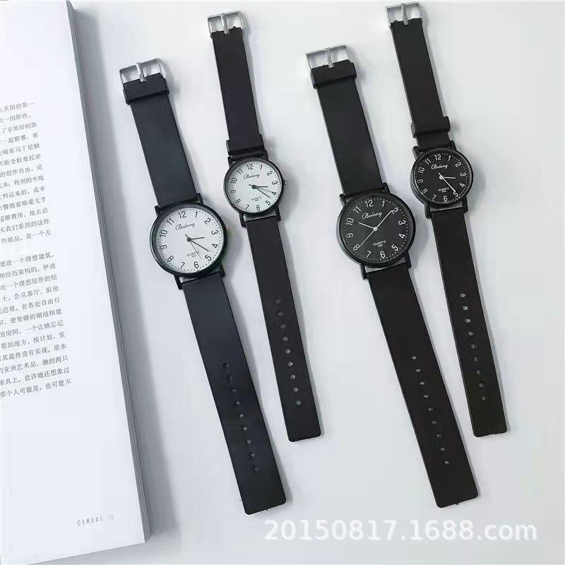 Student Examination Watch Women's Ins Niche Design Fashion Trend Fashion Temperament Beginning Senior high school Couple Quartz Watch