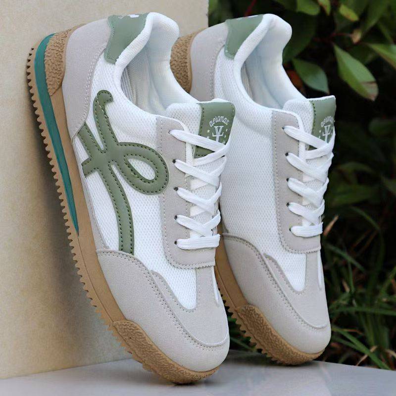 Men's Shoes Mesh Breathable New Sports Summer Trend Forrest Gump Shoes Soft Sole Versatile Lightweight Comfortable Casual Sports Shoes