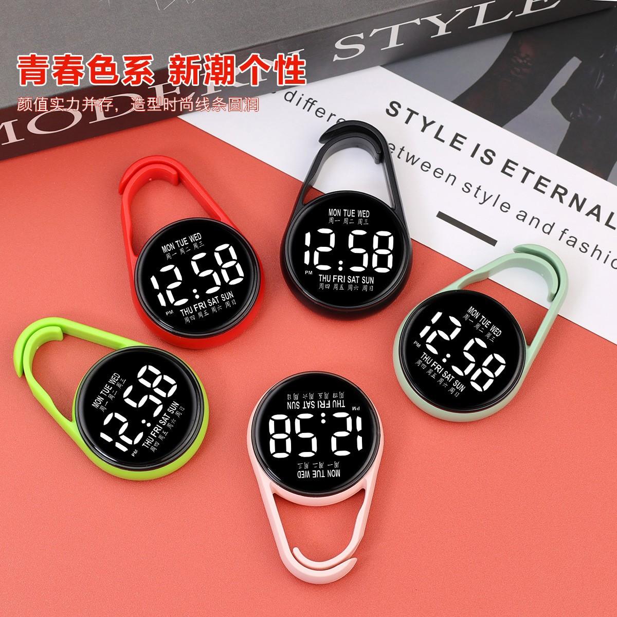 Round Waterproof Water Drop Watch Spot Electronic Led Cross-Border Electronic Watch Cartoon Watch Student Fashion Watch