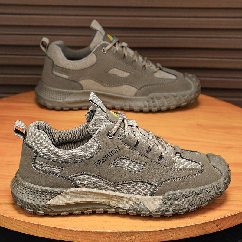 Mountaineering Shoes Men's Shoes Spring and Summer New Breathable Work Site Non-slip Wear-resistant sneaker Casual Shoes Labor Protection Shoes