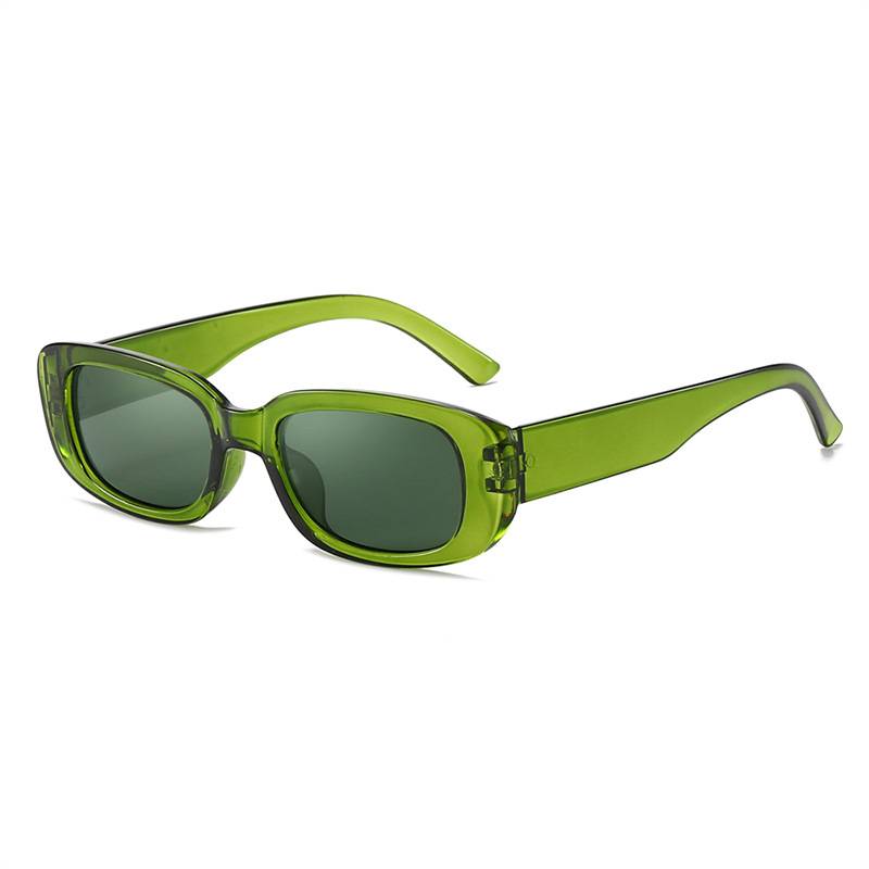 2235 New Style Pc Sunglasses European and American Trendyy Square Frame Sunglasses Fashionable Stylish Square Glasses Spray Paint Two Times