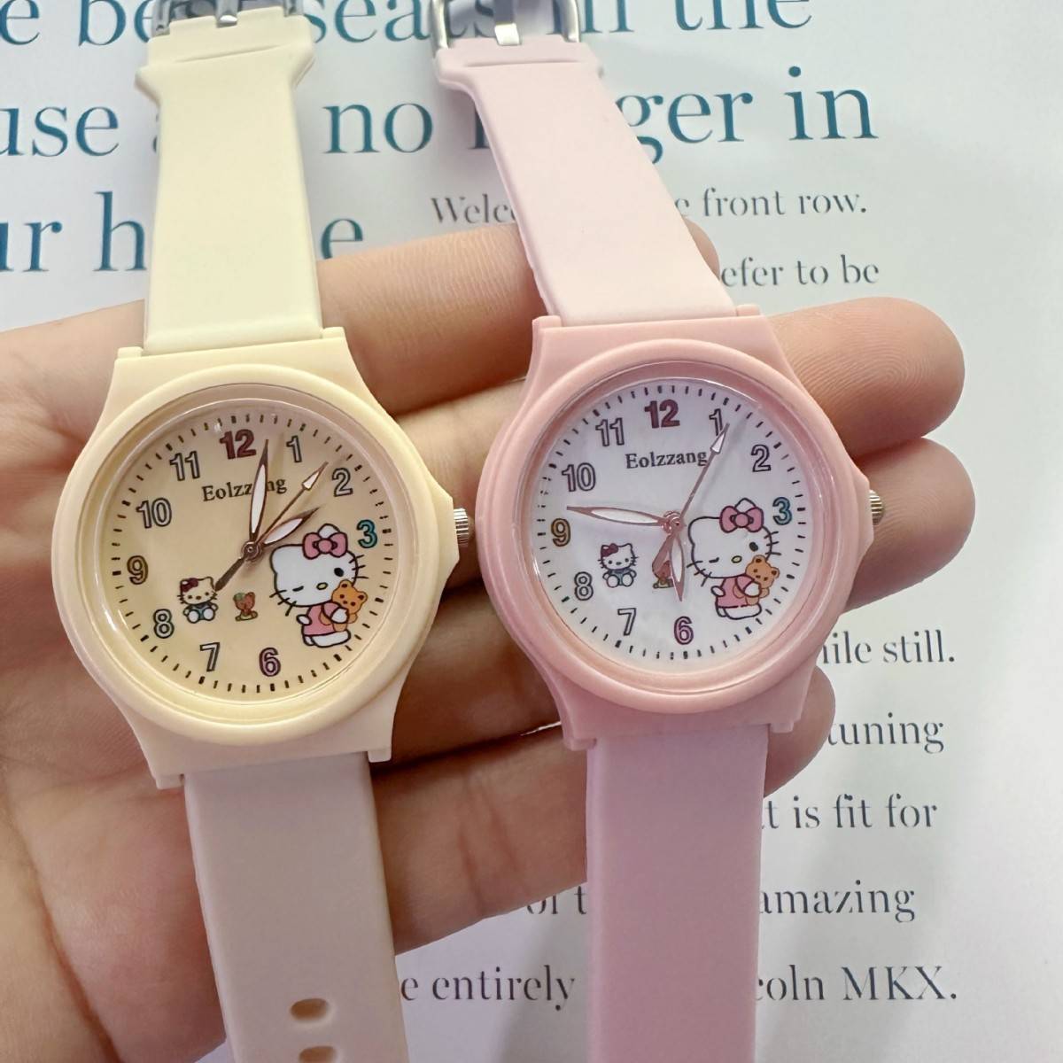 Sweet and Cute Children's Watch for Elementary and Middle School Girls, Trendy and Stylish with a Unique and Adorable Analog Design