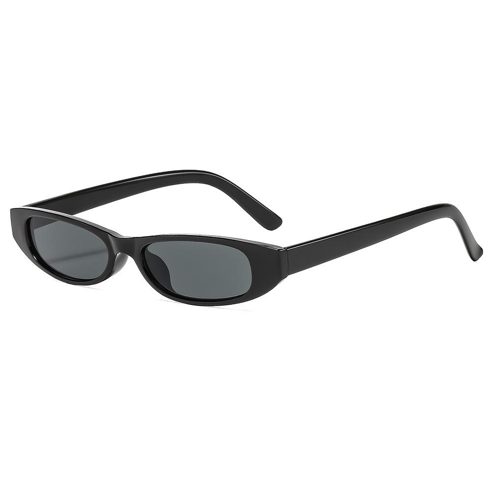 New European and American Fashion Retro Small-Frame Sunglasses for Men and Women, Trendy Uv Protection, Unique Multi-Color Frames
