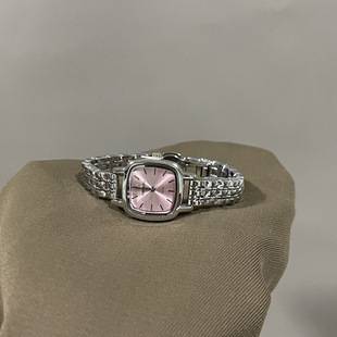 Small Cube Chain-Style Watch for Women, Ins-Style British Style, Student French Niche, Simple, High-End, Light Luxury, Exquisite, Versatile