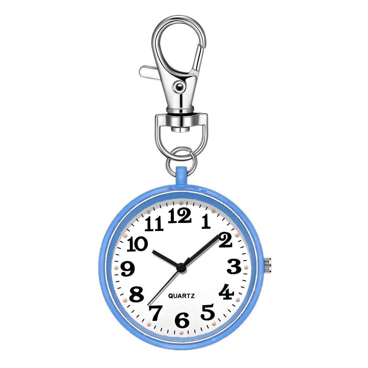 The special pocket watch for the elderly, children and students for the examination is clear and large number literal key chain hanging watch nurse watch only looks at the time