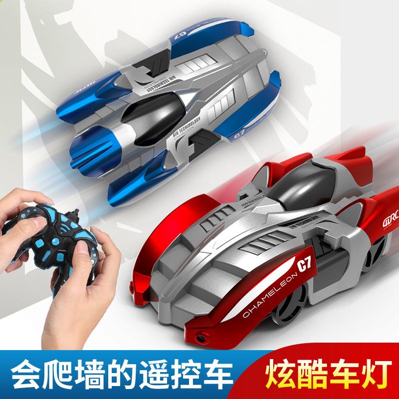 New Electric Remote Control Car Rechargeable Wall Climbing Car Climbing Stunt Car Remote Control Car Boy Toy Car Gift