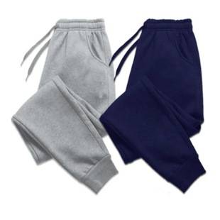 plus size sports pants men's loose toe pants fleece-lined fitness running casual pants toe pants wholesale
