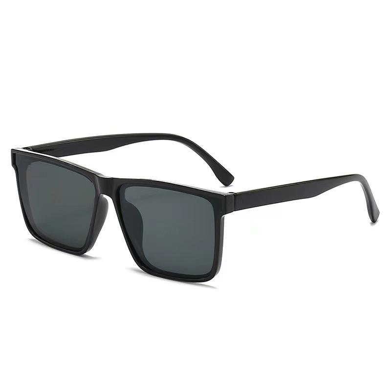 Sunglasses for Men Driving, Anti-Uv, New Sunglasses, Douyin Internet Celebrity, Same Style Square Frame Fashion Glasses