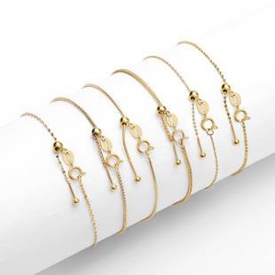 New Women's Bracelet Light Luxury Small Man Waist Simple Bracelet Titanium Steel Fashion Ladies Bracelet Stainless Steel Universal Bracelet