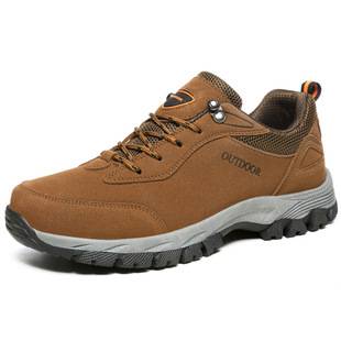 2026 Cross-Border Wholesale Amazon Independent Site Large Size Hiking Boots Outdoor Sports Dropshipping Walking Shoes Men's Shoes 1712